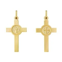 Croix De Saint Benoît - Or Jaune 18ct