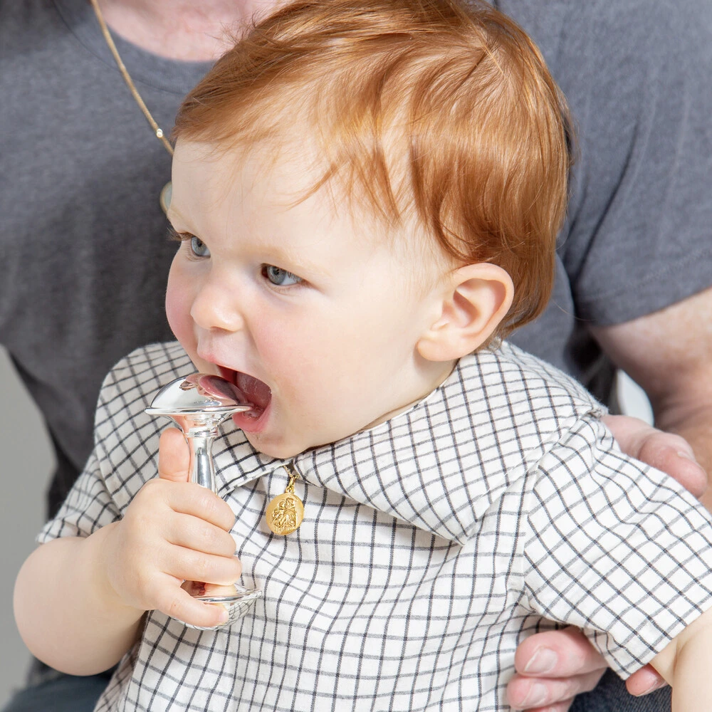 Médaille Saint Antoine De Padoue - Or Jaune 9ct 4 Médaille Saint Antoine De Padoue - Or Jaune 9ct – Image 2