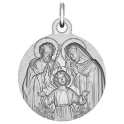 Médaille Sainte Famille - Argent Massif