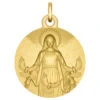Médaille Vierge Aux Colombes - Or Jaune 9ct 2 Médaille Vierge Aux Colombes - Or Jaune 9ct -Maison de la Médaille Soldes MDM Vierge colombes 1 product 2