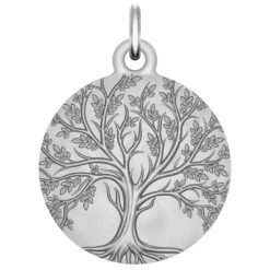 Médaille Arbre De Vie - Argent Massif
