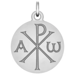 Médaille Chrisme - Argent Massif