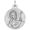 Médaille Saint Jean-Baptiste - Argent Massif 2 Médaille Saint Jean-Baptiste - Argent Massif -Maison de la Médaille Soldes MDM enfant agneau 1 product