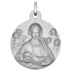 Médaille Notre-Dame Des Anges - Or Blanc 18ct 1 Médaille Notre-Dame Des Anges - Or Blanc 18ct -Maison de la Médaille Soldes MDM vierge anges product 3