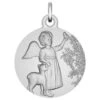 Médaille Ange à L'oiseau Et L'agneau - Argent Massif 2 Médaille Ange à L'oiseau Et L'agneau - Argent Massif -Maison de la Médaille Soldes MDM12 grey 1 product