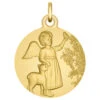 Médaille Ange à L'oiseau Et L'agneau - Or Jaune 18ct -Maison de la Médaille Soldes MDM12 or 1 product
