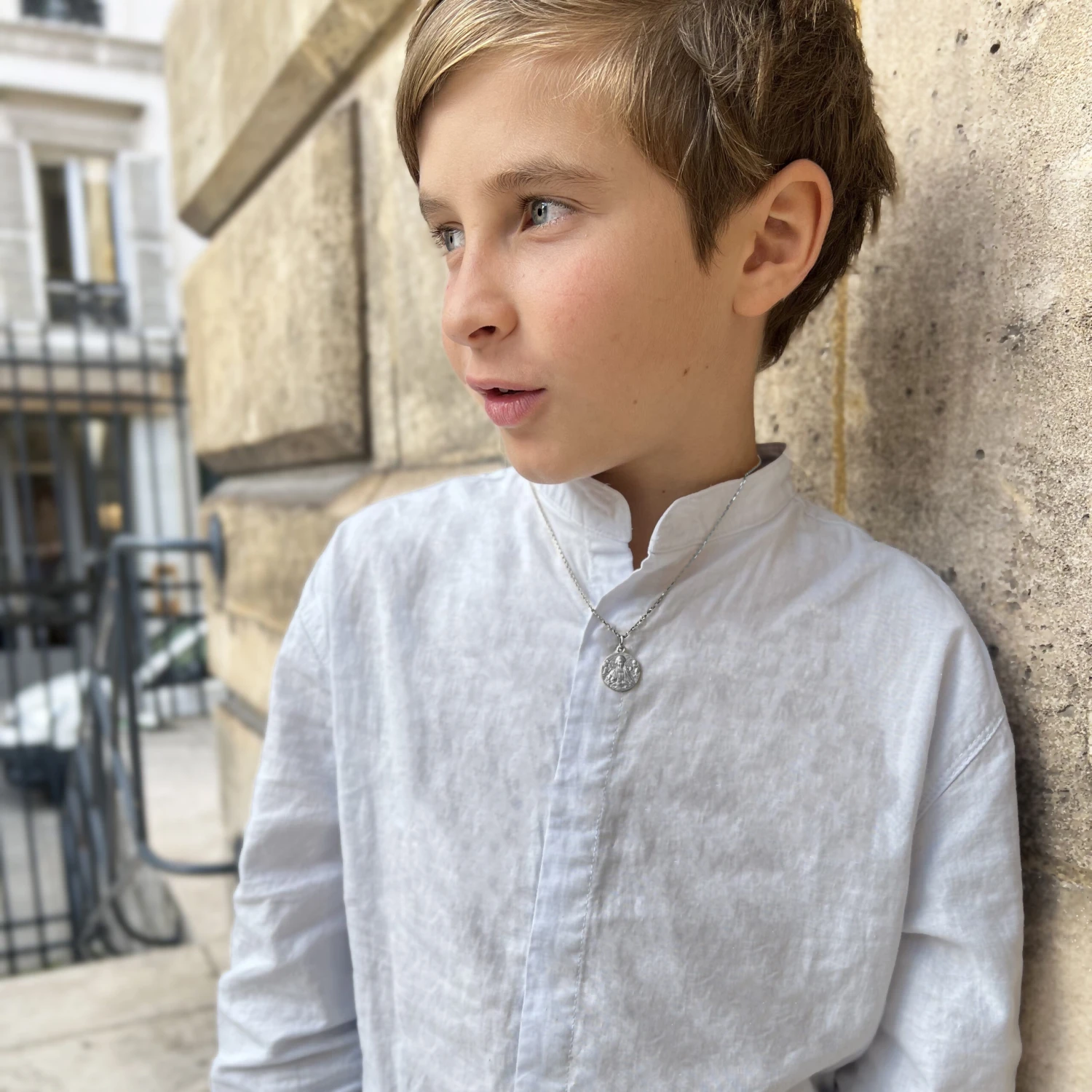 Médaille Notre-Dame Des Anges - Argent Massif 4 Médaille Notre-Dame Des Anges - Argent Massif – Image 2