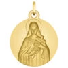 Médaille Sainte Thérèse De Lisieux - Or Jaune 9ct -Maison de la Médaille Soldes Sainte Therese de Lisieux product medium product