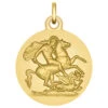 Médaille Saint Georges - Or Jaune 18ct 2 Médaille Saint Georges - Or Jaune 18ct -Maison de la Médaille Soldes cavalier product