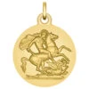 Médaille Saint Georges - Or Jaune 9ct -Maison de la Médaille Soldes cavalier product medium product