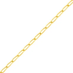 Chaine Gourmette Cheval - Or Jaune 18ct