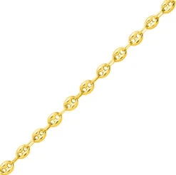 Chaine Grain De Café - Or Jaune 18ct