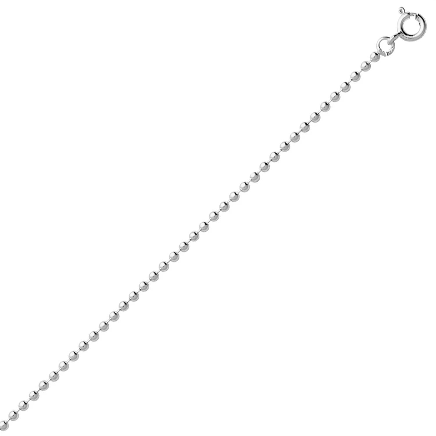 Chaine Boules - Argent Massif 4 Chaine Boules - Argent Massif – Image 2