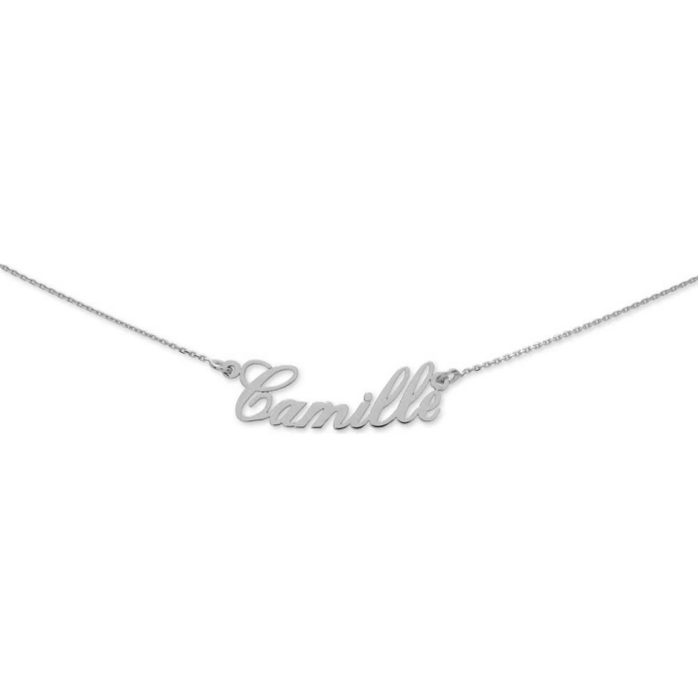 Collier Prénom - Or Blanc 18ct 4 Collier Prénom - Or Blanc 18ct – Image 2