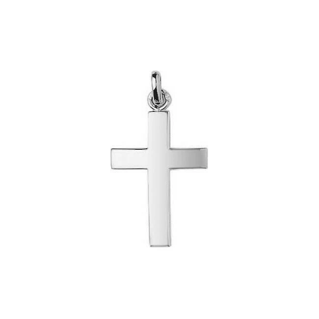 Croix Personnalisée - Or Blanc 18ct 3 Croix Personnalisée - Or Blanc 18ct