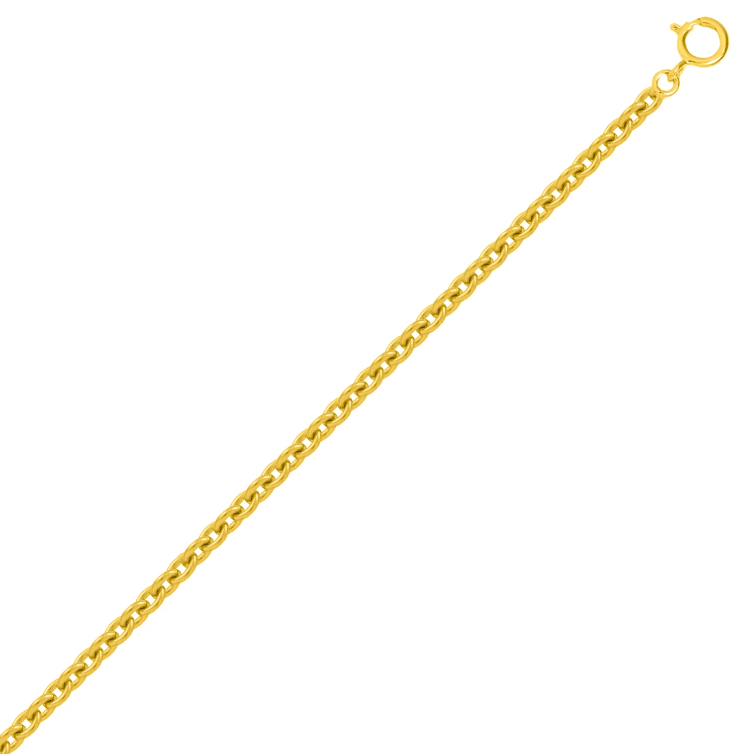 Chaine Forçat Rond - Or Jaune 18ct 4 Chaine Forçat Rond - Or Jaune 18ct – Image 2
