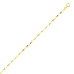 Chaine Gourmette Cheval Alternée - Or Jaune 18ct 9 Chaine Gourmette Cheval Alternée - Or Jaune 18ct -Maison de la Médaille Soldes gourmette cheval alterneCC81 gold product medium product 1