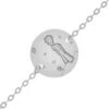 Gourmette Petit Prince Dans Les étoiles - Argent Massif -Maison de la Médaille Soldes gourmette laser 2B thumb 2B mousqueton argent 03 copie product medium product