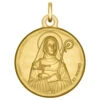 Médaille Sainte Brigitte - Or Jaune 18ct -Maison de la Médaille Soldes mdm sainnte bridget product