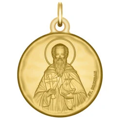 Médaille Saint Brendan - Or Jaune 18ct