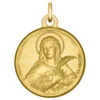 Médaille Sainte Agathe - Or Jaune 18ct 2 Médaille Sainte Agathe - Or Jaune 18ct -Maison de la Médaille Soldes mdm sainte agathe product