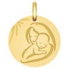 Médaille Vierge à L'enfant Douceur - Or Jaune 9ct 2 Médaille Vierge à L'enfant Douceur - Or Jaune 9ct -Maison de la Médaille Soldes medaille vierge enfant douceur product