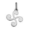 Pendentif Croix Basque - Or Blanc 18ct -Maison de la Médaille Soldes pendentif croix basque or BLANC P1478 product xl product