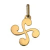 Pendentif Croix Basque - Or Jaune 18ct -Maison de la Médaille Soldes pendentif croix basque or jaune P1478 product xl product