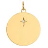 Médaille étoilée - Diamant & Or Jaune 18ct 1 Médaille étoilée - Diamant & Or Jaune 18ct -Maison de la Médaille Soldes pendentif etoile diamant or jaune product xl product
