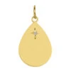 Pendentif Goutte étoilée - Diamant & Or Jaune 18ct -Maison de la Médaille Soldes pendentif goutte diamant or jaune product xl product