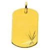 Pendentif Plaque Tonneau étoilée - Or Jaune 18ct 1 Pendentif Plaque Tonneau étoilée - Or Jaune 18ct -Maison de la Médaille Soldes pendentif plaque tonneau etoile product xl product